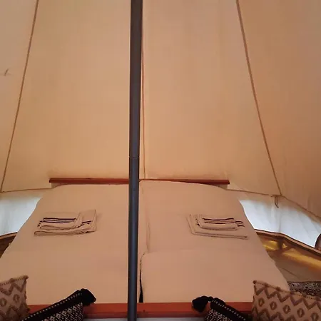 Luxury tent Glamping Im 5 M Zelt Auf Dem Bauernhof