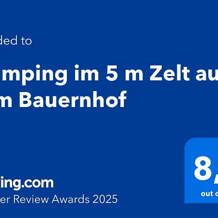 Luxury tent Glamping Im 5 M Zelt Auf Dem Bauernhof Walsrode